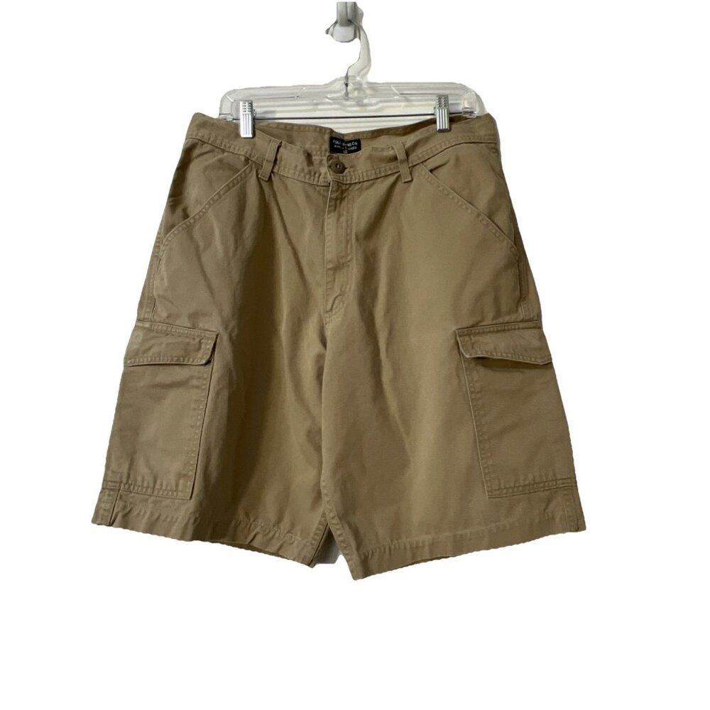 VINTAGE Ralph Lauren Polo Jeans Co Cargo Shorts Mens 36 Khaki Freighter Utility